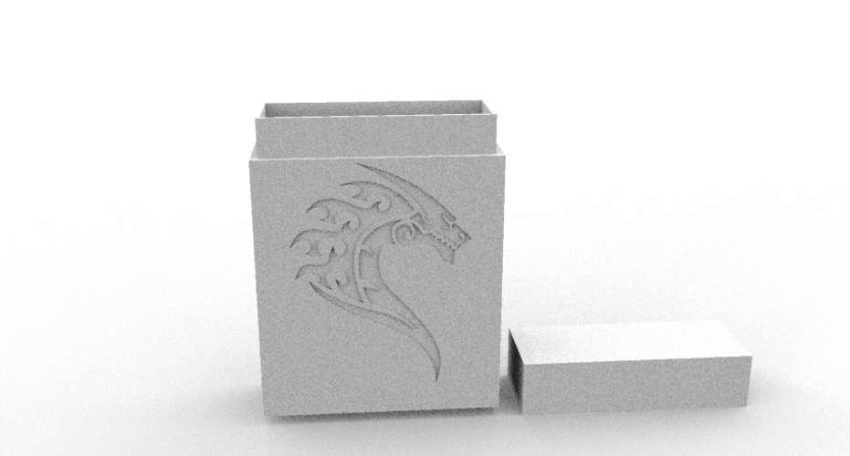 DECK BOX DRAGON 3D Print 511870