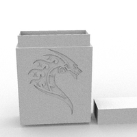 DECK BOX DRAGON - Thumbnail 1