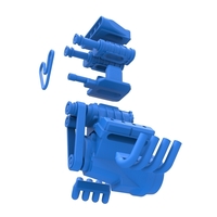 Engine V8 with triple supercharger Version 2 Scale 1:25 - Thumbnail 14