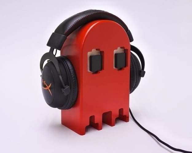 PAC-MAN GHOST HEADPHONE HOLDER 3D Print 511975