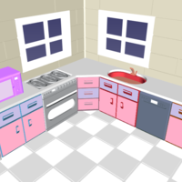 Kitchen, bedroom, Full models - Thumbnail 4