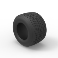 Dirt Sprint racing tire 2 Scale 1:25 - Thumbnail 7