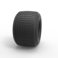 Dirt Sprint racing tire 3 Scale 1:25 - Thumbnail 3