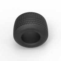 Dirt Sprint racing tire 3 Scale 1:25 - Thumbnail 6