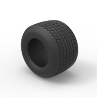 Dirt Sprint racing tire 3 Scale 1:25 - Thumbnail 7