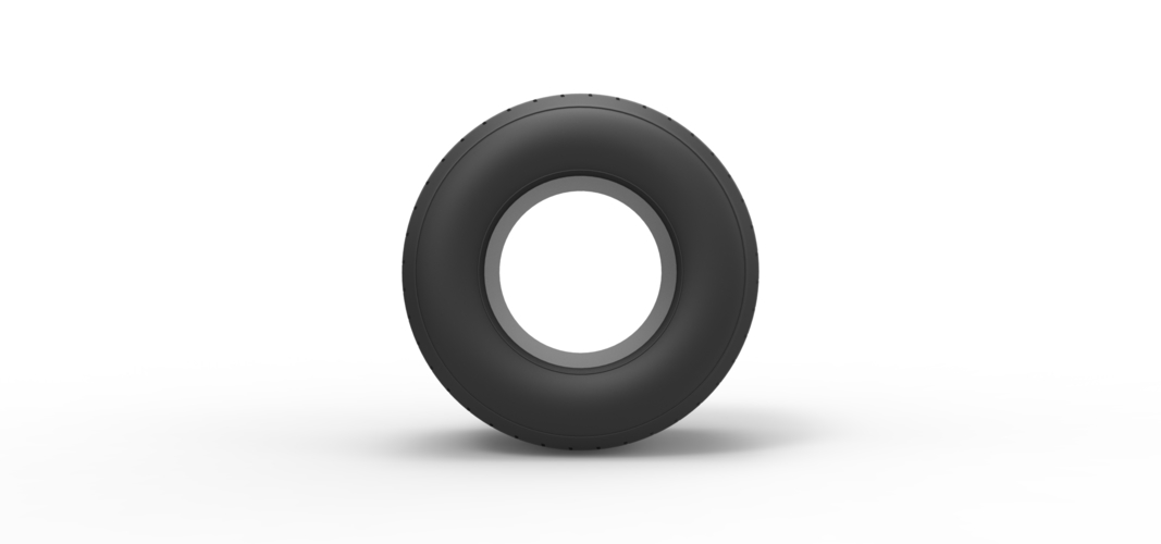 Dirt Sprint racing tire 4 Scale 1:25 3D Print 512115