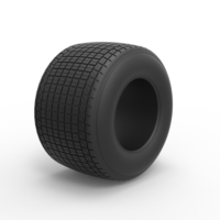 Dirt Sprint racing tire 5 Scale 1:25 - Thumbnail 2