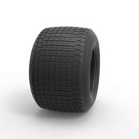 Dirt Sprint racing tire 5 Scale 1:25 - Thumbnail 3