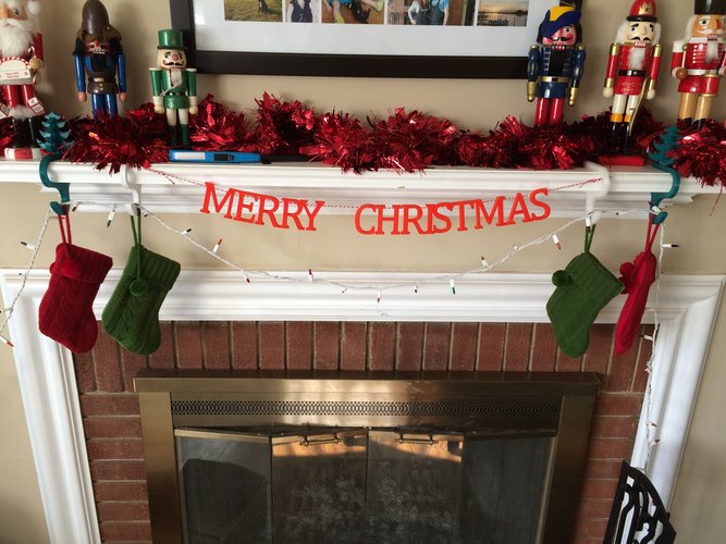 Merry Christmas Banner 3D Print 51213