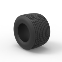 Dirt Sprint racing tire 6 Scale 1:25 - Thumbnail 7