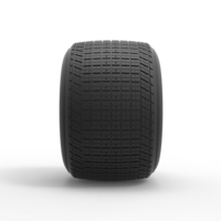 Dirt Sprint racing tire 7 Scale 1:25 - Thumbnail 4