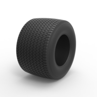 Dirt Sprint racing tire 8 Scale 1:25 - Thumbnail 2