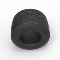 Dirt Sprint racing tire 8 Scale 1:25 - Thumbnail 6