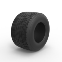 Dirt Sprint racing tire 11 Scale 1:25 - Thumbnail 2