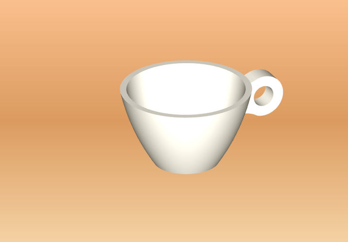 The Espresso Cup 3D Print 512284