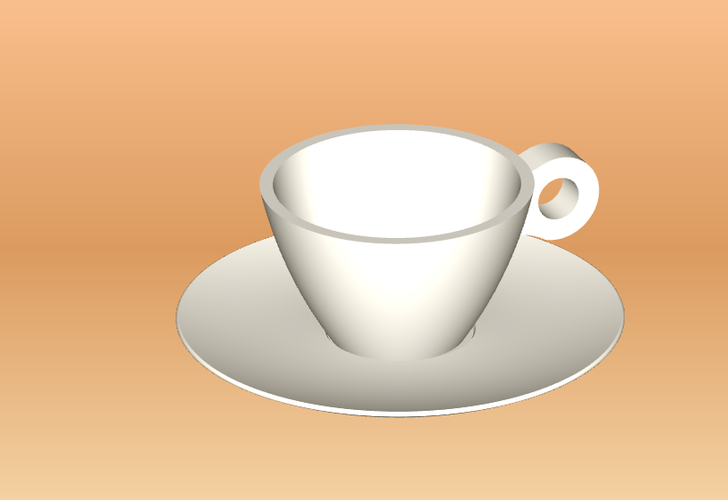 The Espresso Cup 3D Print 512285