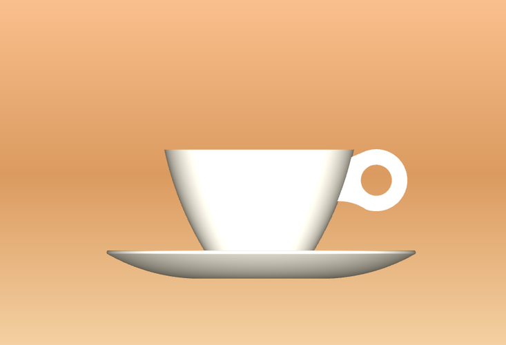 The Espresso Cup 3D Print 512286