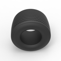 Dirt Sprint racing tire 12 Scale 1:25 - Thumbnail 6