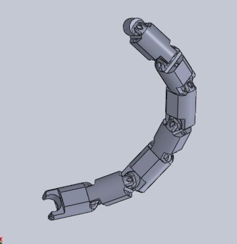 little tentacle controlled by string 3D Print 51230