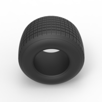 Dirt Sprint racing tire 13 Scale 1:25 - Thumbnail 6