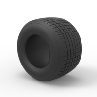Dirt Sprint racing tire 13 Scale 1:25 - Thumbnail 7