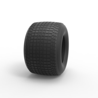 Dirt Sprint racing tire 14 Scale 1:25 - Thumbnail 3