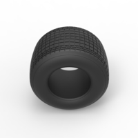 Dirt Sprint racing tire 14 Scale 1:25 - Thumbnail 6