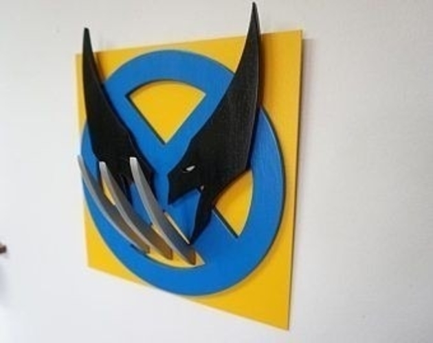 X-Men Wolverine Wall art 3D Print 512332