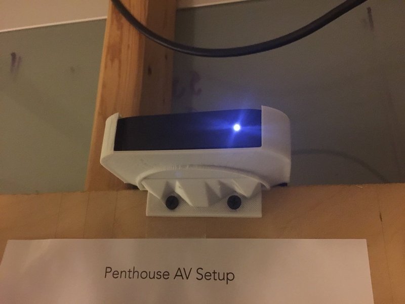 Apple TV 2 & 3 rotated mount