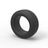 Dirt Sprint racing front tire 2 Scale 1:25 - Thumbnail 7