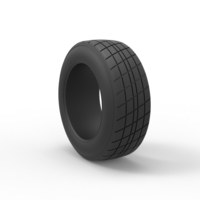 Dirt Sprint racing front tire 2 Scale 1:25 - Thumbnail 8