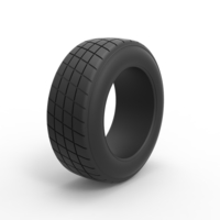 Dirt Sprint racing front tire 3 Scale 1:25 - Thumbnail 2