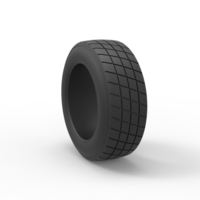 Dirt Sprint racing front tire 3 Scale 1:25 - Thumbnail 8