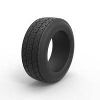 Dirt Sprint racing front tire 4 Scale 1:25 - Thumbnail 2
