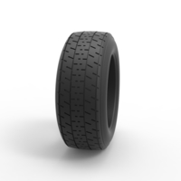 Dirt Sprint racing front tire 4 Scale 1:25 - Thumbnail 3