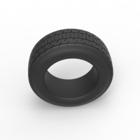 Dirt Sprint racing front tire 4 Scale 1:25 - Thumbnail 6