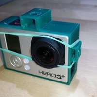 DJI Phantom FC40 GoPro 3 Holder / Adapter - Thumbnail 2