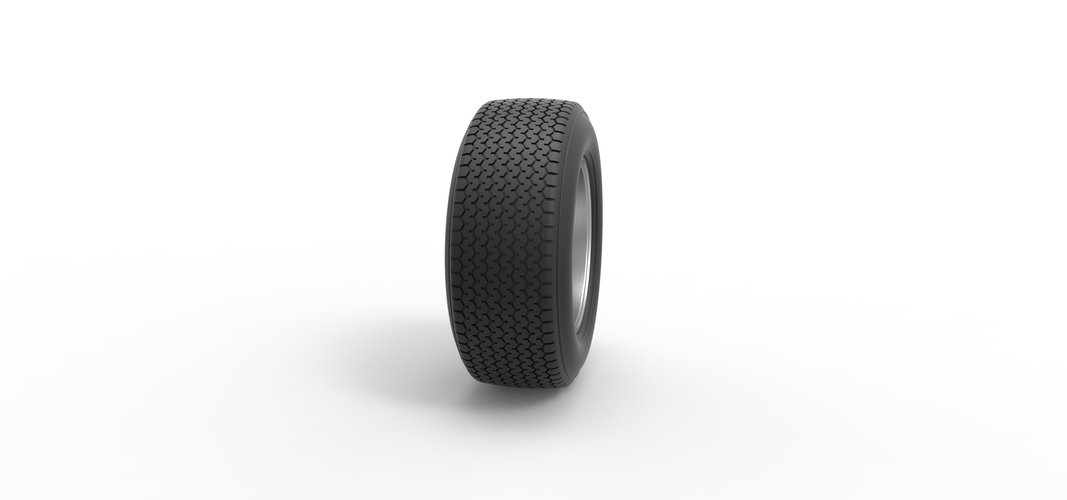 Diecast Front wheel from Sprint car Scale 1:25 3D Print 512405