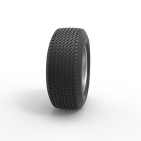 Front wheel from Sprint car Scale 1:25 - Thumbnail 3