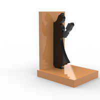 Small BATMAN BOOK STAND 3D Printing 512450