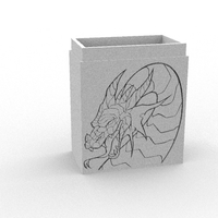DECK BOX DRAGON - Thumbnail 1