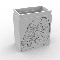 DECK BOX DRAGON - Thumbnail 2