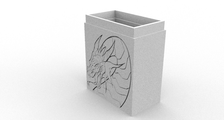 DECK BOX DRAGON 3D Print 512453