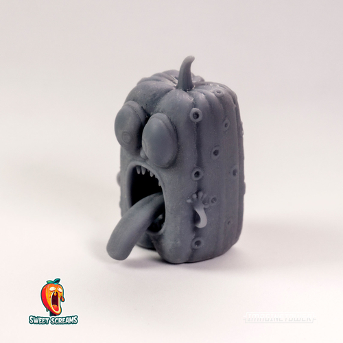 Munch's Cucumber Cute Character 3D Print 512461