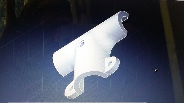 Tee joint for Multicopter Landing Gear