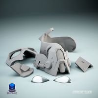 Sci-fi Cosplay Mask - Thumbnail 1