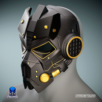 Sci-fi Cosplay Mask - Thumbnail 4