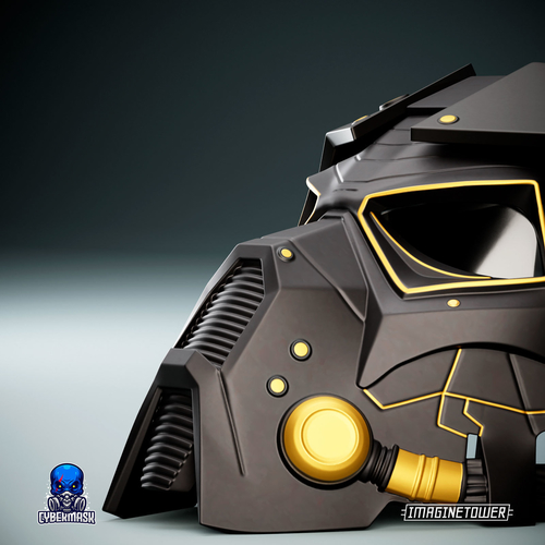 Sci-fi Cosplay Mask 3D Print 512524