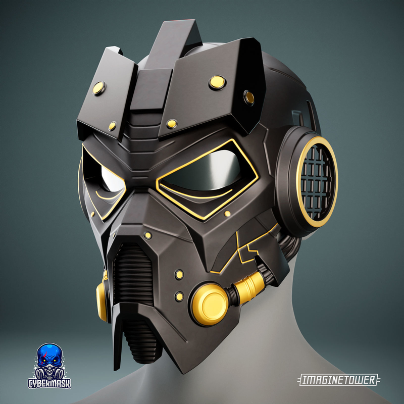 Sci-fi Cosplay Mask