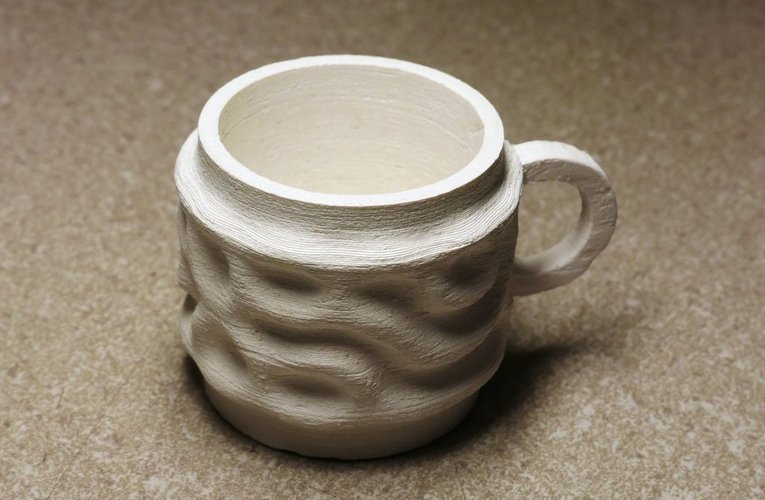 Reaction-Diffusion Demitasse Cup